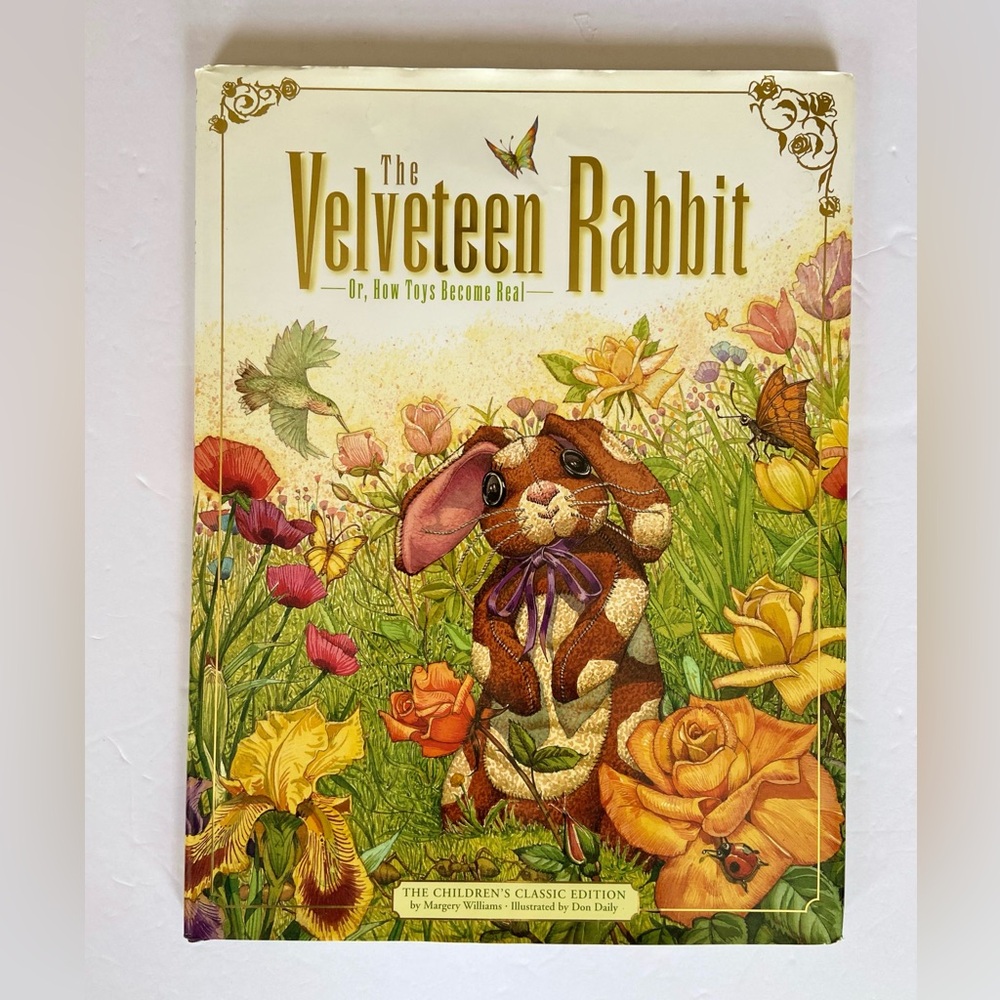 1997 The Velveteen Rabbit Illustrated Classic Edition w/ Slipcover Hardcover
